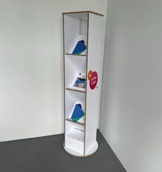 Présentoir carton pour PLV