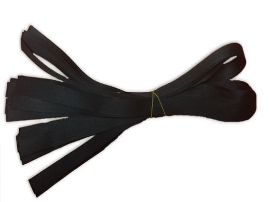 Black Cotton Knot 70cm x 2cm Packs Of 20