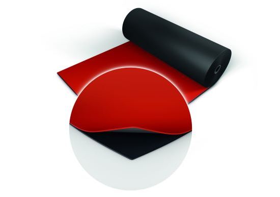 PVC Dansvinyl Noir Rouge 2m Bfl-s1