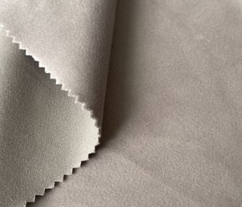 Tissu Suédine Beige Foncé Pes Fr 300cm