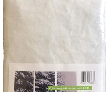 Form'It Neige 120cm x 60cm Papier à Mémoire de Forme M1