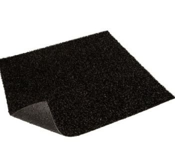 Gazon Synthétique Béluga Noir 2m Cfl-s1