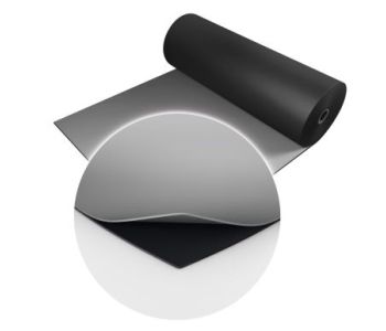 Tapis de Danse Gris Moyen Noir