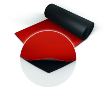 Tapis de Danse Noir Rouge