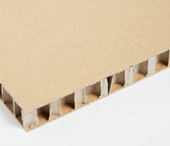 Panneau Carton Alvéolaire Naturel - 20mm