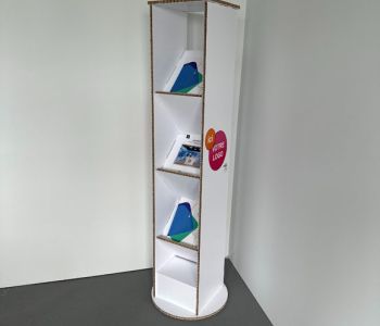 Range Magazines 3 entrées en Carton Imprimé