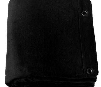 Pendrillons Coton Occ Noir 300Grs -6m Ht x 3m Larg